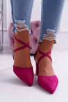 Women's Stiletto pumps Fuchsia Traffic