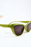 Fashionable Cat Eye Sunglasses V090169 Green