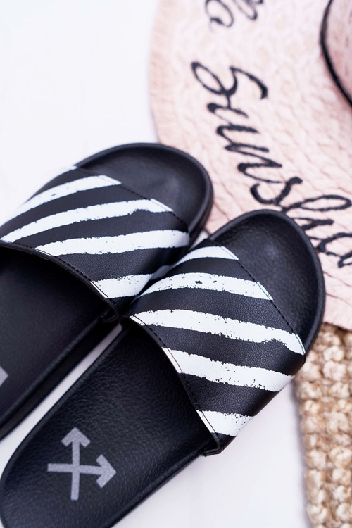 Women's Black Aynna Flip Flops