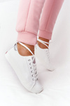 Women's Leather Sneakers CROSS JEANS HH2R4001C White