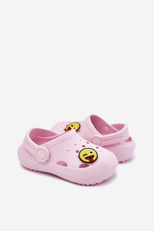 Children's Foam Sandals With Print Pink LEMIGOSE 880