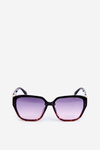 Women's Sunglasses With Gold Detail UV400 Black-Pink