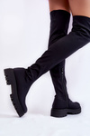 Women's Boots Over The Knee Black Brinna