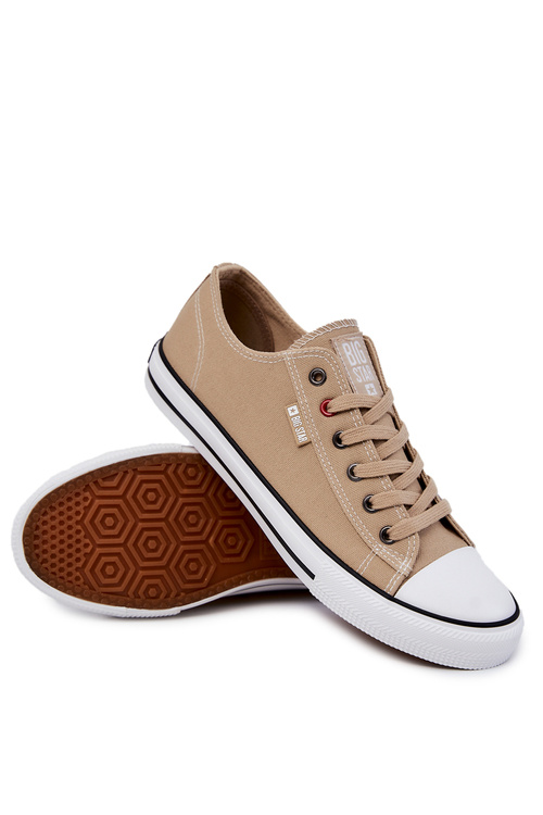Men's Low Sneakers Big Star JJ174382 Beige