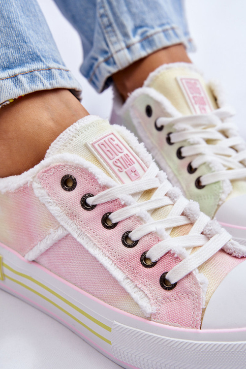 Women's Low Sneakers Big Star LL274177 Multicolor