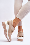 Women's Slip-on Sports Shoes Beige Jonas