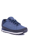 Solid Men's Navy Blue Trekking Boots Newlans