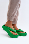 Women's Foam Flip Flops Green Roux
