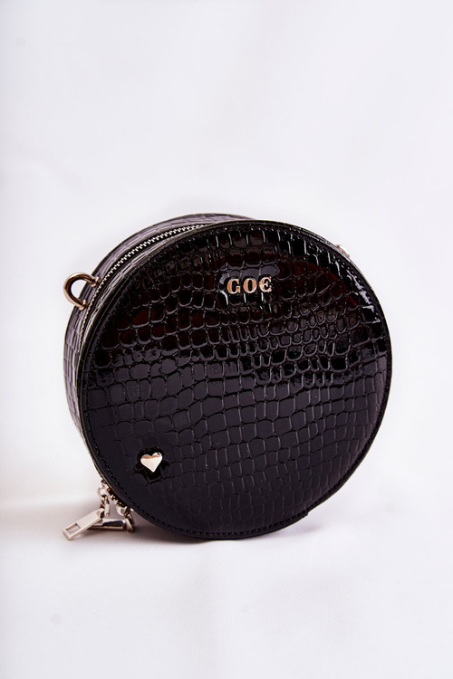 Laquered Handbag Kuferek GOE ZNJ007 Black