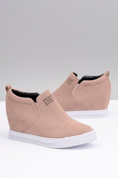 Women's Snekers Sneakers Lu Boo Slip-on Beige Kaori