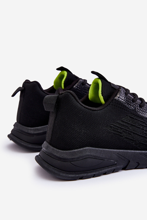 Buty Sportowe Męskie Klasyczne Czarne Santiago WL547