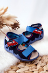 Sandals Velcro Befado 350P014 Navy