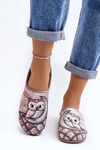 Home Slippers Slippers Owl Inblu GF000018 Beige