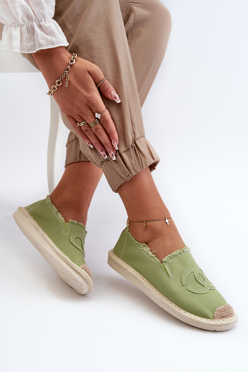 Classic Women's Espadrilles Green Flaure