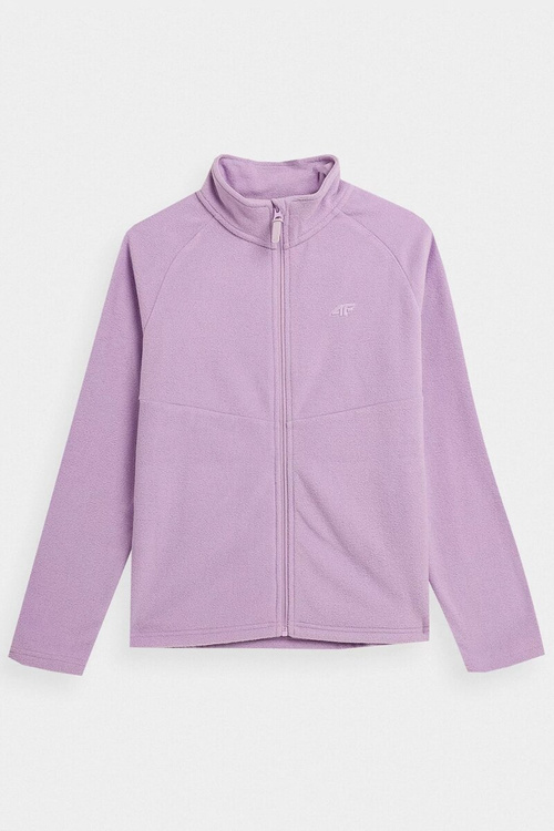 Polar With Stand-up Collar 4F Regular Women's 4FAW23TFLEF146-52S Purple