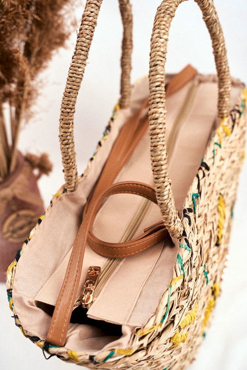 Women's Beach Bag Seagrass Basket Nobo NBAG-XI0540-C015