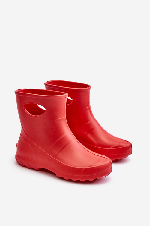 Women's Waterproof Wellington Boots LEMIGO GARDEN 752 Red