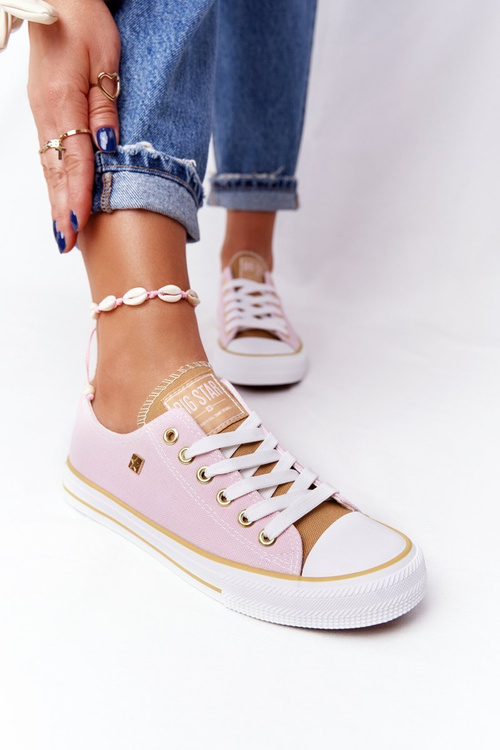 Classic Women's Sneakers BIG STAR HH274455 Pink