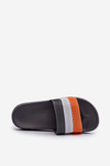 Classic Men's Slippers with Straps Grey Sylri