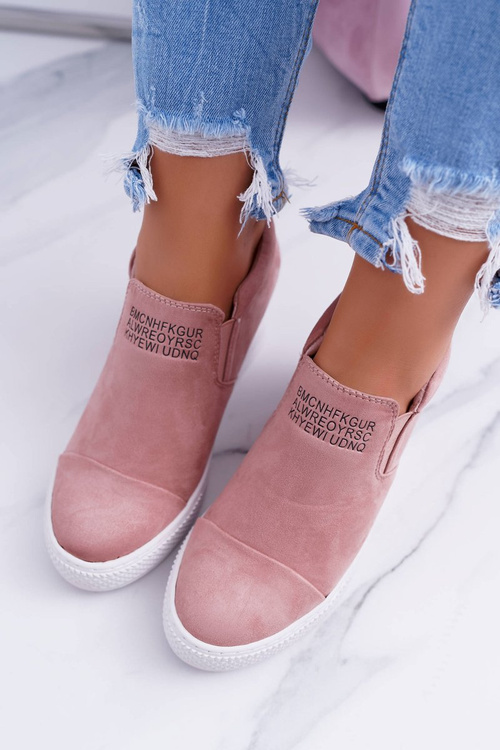 Women's Snekers Sneakers Lu Boo Slip-on Pink Kaori