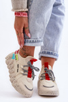 Slip-on Trendy Sneakers Beige Evolution