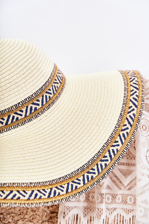Women's Summer Hat Beige Sabrina