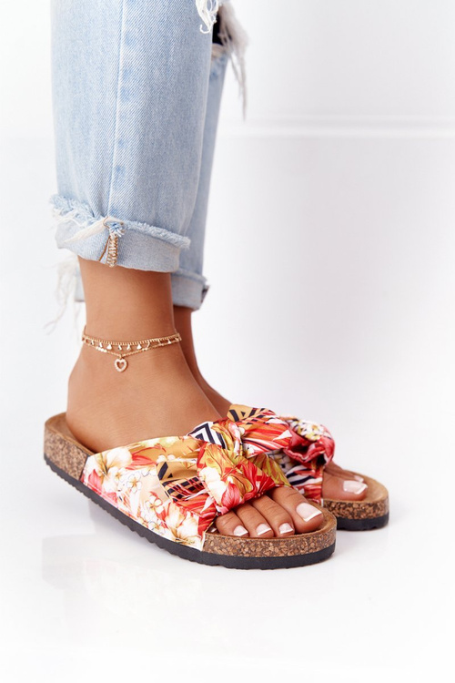 Flip-Flops On The Cork Sole Yellow Wendy