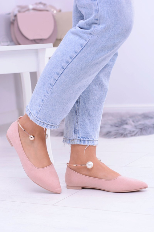 Pink Ballerinas with Mami Pointed Bracelet