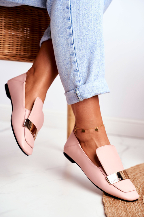 Lu Boo Women's Lords Pink Gold Badge Harlem