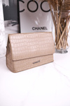 Women's Clutch Bag MONNARI BAG5450-015 Animal Print Beige