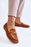Suede Classic Loafers Camel Roddie
