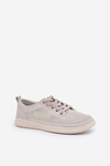 Women's Leather Sneakers Grey Cloesa
