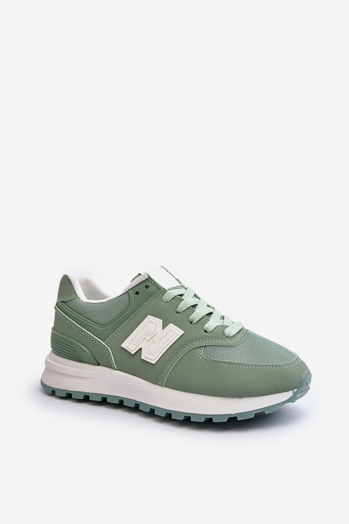 Women's Green Sports Sneakers Lifari