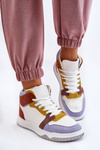 Buty Sportowe Trampki Wysokie Damskie Multikolor Rumour