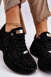 Women's Platform Sneakers GOE JJ2N4058 Black