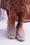 Women's Espadrilles Big Star Platform Beige DD274A193