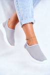 Women's Sport Shoes Slip On Grey Gestacio