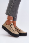 Women's sneakers Lee Cooper LCW-24-31-2721 Beige
