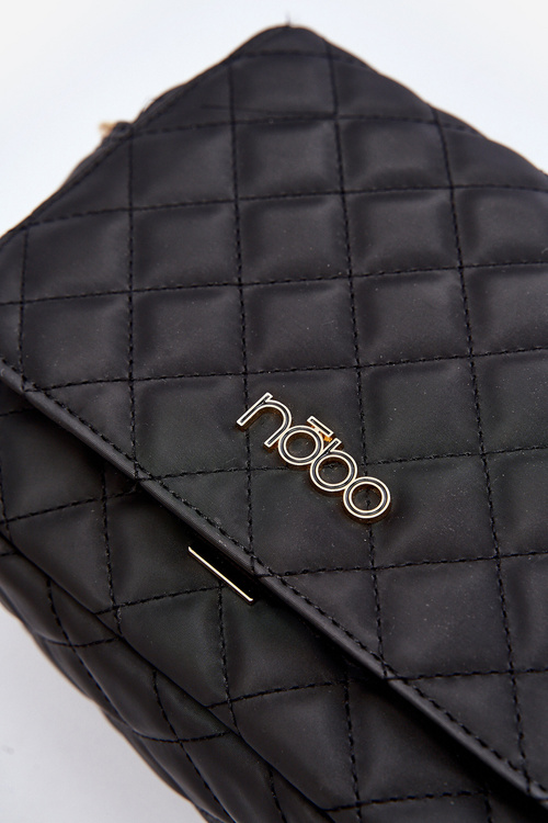 Torebka Listonoszka Z Pikowaniem Czarna NOBO NBAG-R3171-C020
