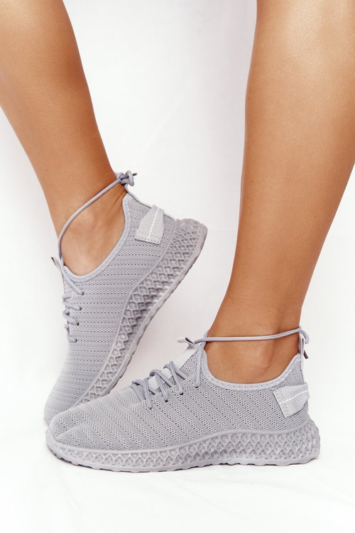 Women's Slip-on Sneakers Grey Do It