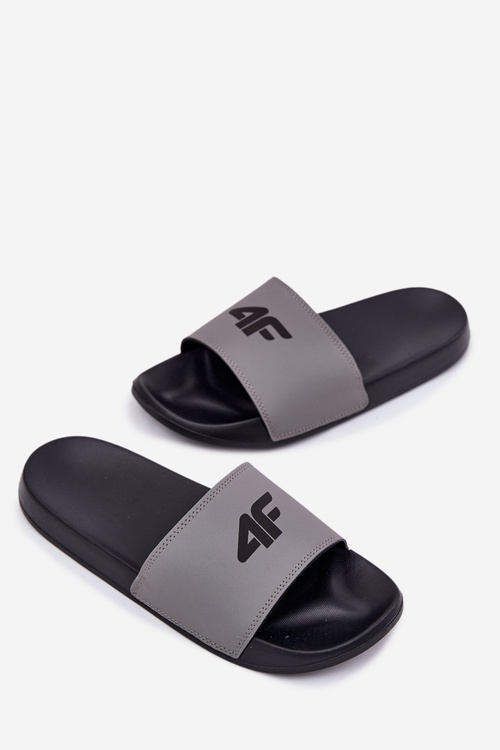 Men's Slippers 4F 4FRMM00FSLIM011-25S Gray