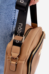 Crossbody Bag Made of Eco Leather NOBO BAGP990-K015 Brown