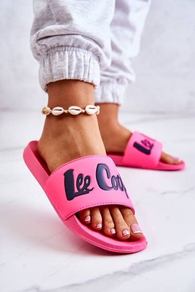 Women's Slippers Lee Cooper LCW-22-42-1000 Neon Pink