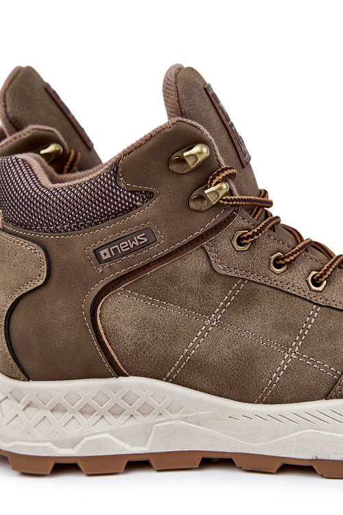 Men's Warm Boots Trappers Khaki Allan