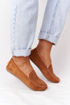 Women's Suede Loafers Camel Molly