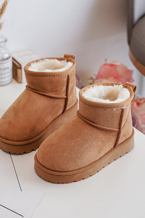 Children's Snow Boots Insulated Camel Nallita