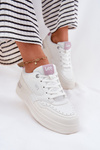 Women Platform Sneakers LEE EMMA WOMEN LOW 50251014.00L White