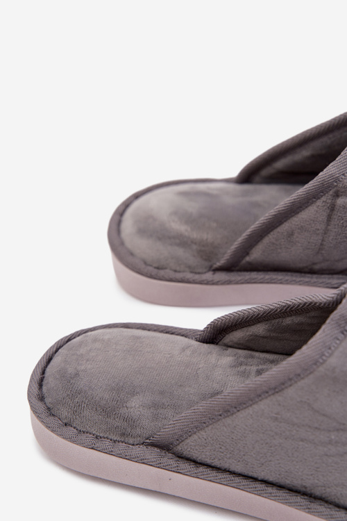 Men's Grey Slippers Tiranne
