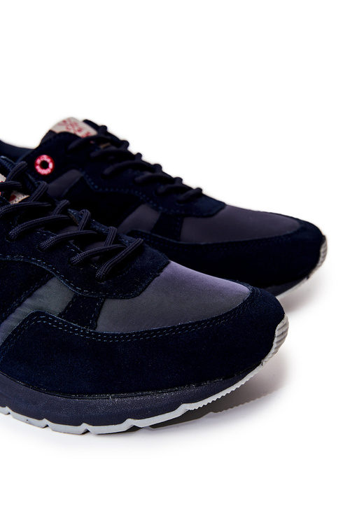 Men's sports shoes Cross Jeans JJ1R4015C Navy blue