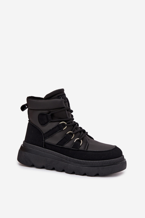 Women's Ankle Boots Platform Black Liorae